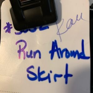 Cabi Run Around Skirt